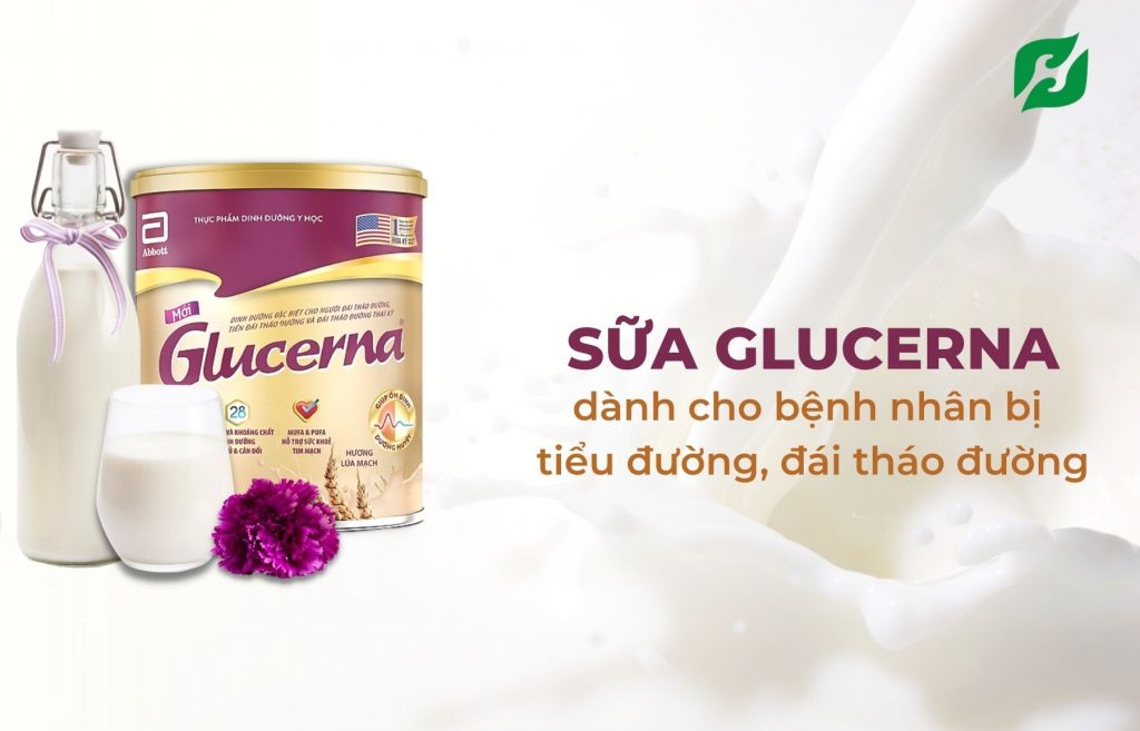 Sữa Glucerna dành cho bệnh nhân bị tiểu đường, đái tháo đường
