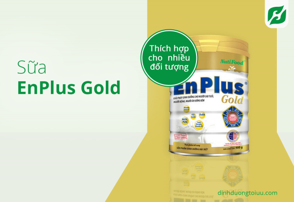 Sữa EnPlus Gold thích hợp cho nhiều đối tượng sử dụng