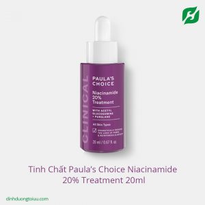 Paula’s Choice Niacinamide Treatment 20% 20ml – Cải thiện da sần sùi, lỗ chân lông to