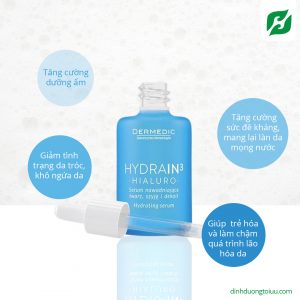 DERMEDIC Hydrain3 Serum 30ml – Serum dưỡng ẩm hiệu quả cho da khô