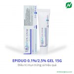 Epiduo 0.1%/2.5% Gel 15g – Điều trị mụn trứng cá hiệu quả
