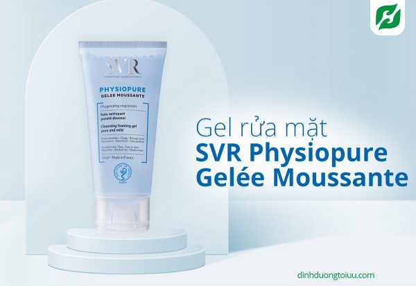 Gel rửa mặt SVR Physiopure Gelée Moussante