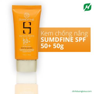 Kem Chống Nắng Sumdfine SPF 50+ 50g – Dưỡng da và bảo vệ da tối ưu