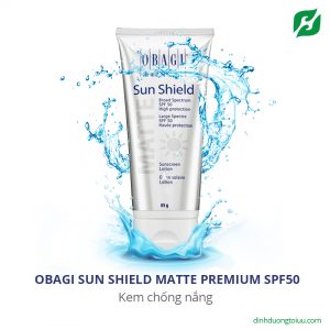 Kem Chống Nắng Obagi Sun Shield Matte Premium SPF 50+ – Chống nắng vượt trội, dưỡng ẩm cho da