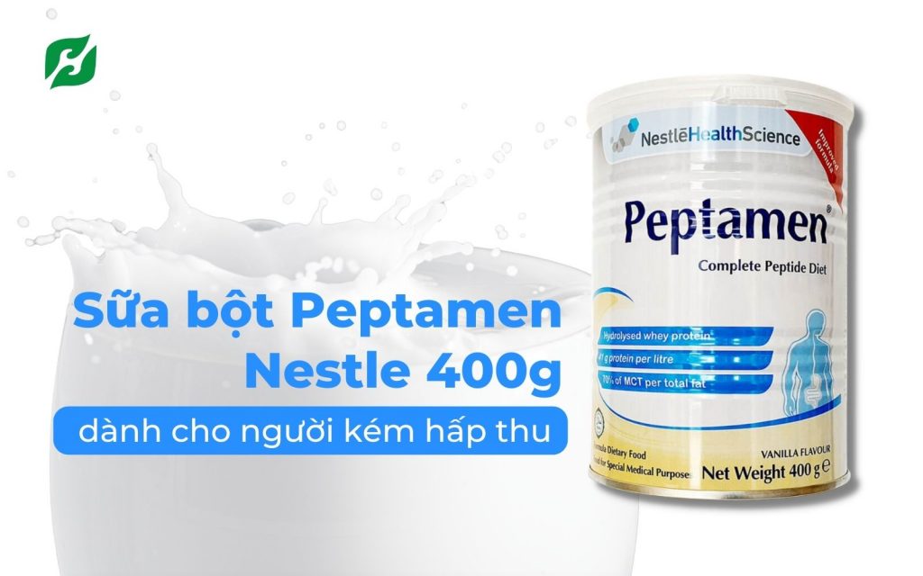 Sữa bột Peptamen Nestle 400g dành cho người kém hấp thu