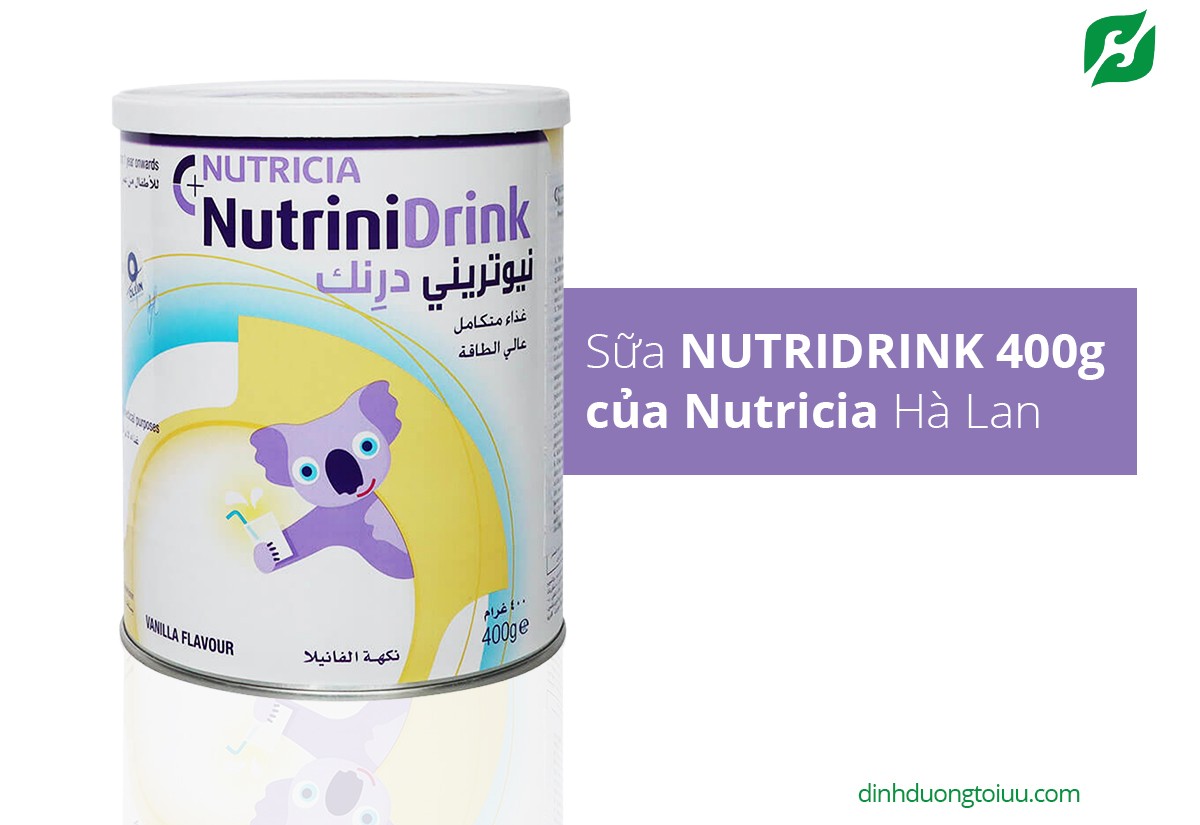 Sữa NUTRIDRINK 400g của Nutricia Hà Lan
