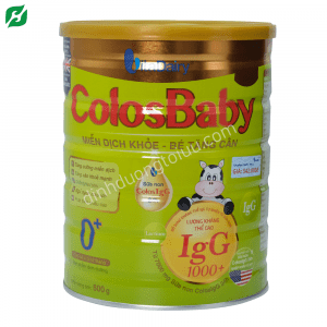 Sữa Colosbaby Gold 0+ 800g- MIỄN DỊCH KHỎE và TĂNG CÂN TỐT