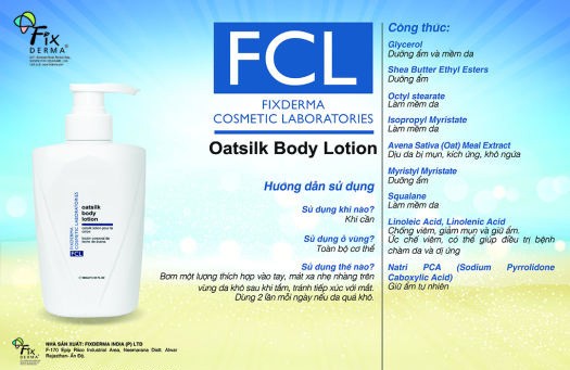 FCL Oatsilk body lotion 400ml