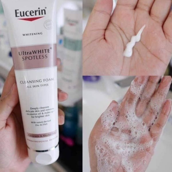 Sữa rửa mặt Eucerin Ultra White Spotless Cleansing Foam