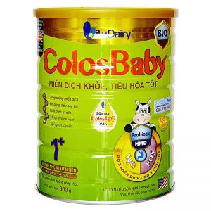 Sữa Colosbaby Bio Gold 1+ 800g- Miễn dịch khỏe và Tiêu hóa tốt (1-2 tuổi)