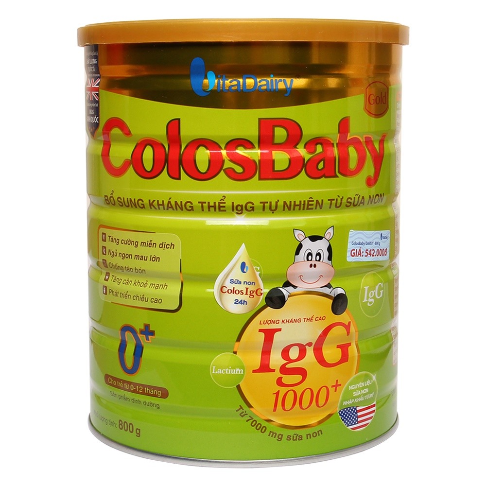3+ công dụng của sữa colosbaby cho trẻ sơ sinh