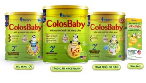 Sữa Colosbaby có mấy loại – 3+ sản phẩm sữa non cho trẻ