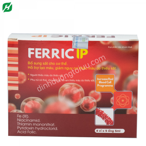 FERRIC IP 50mg – Thực phẩm chức năng bổ máu cho mẹ bầu trong và sau thai kỳ