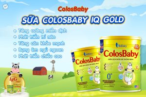 hướng dẫn pha sữa Colosbaby