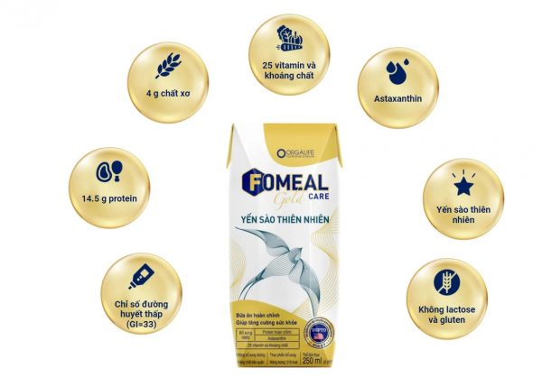 Fomeal Care Gold - Bữa ăn hoàn chỉnh, Tăng cường miễn dịch