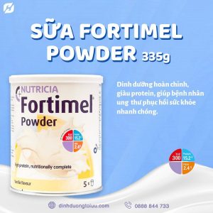Sữa Fortimel Powder có tốt không? Tìm hiểu về sữa Fortimel Powder