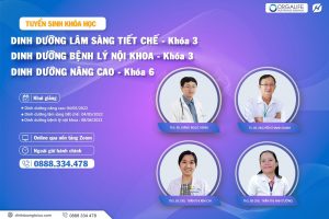 Read more about the article Tuyển sinh Khoá học Dinh dưỡng Nâng cao 06