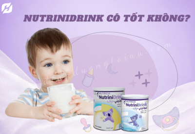 Sữa cho trẻ suy dinh dưỡng Nutrinidrink có tốt không?