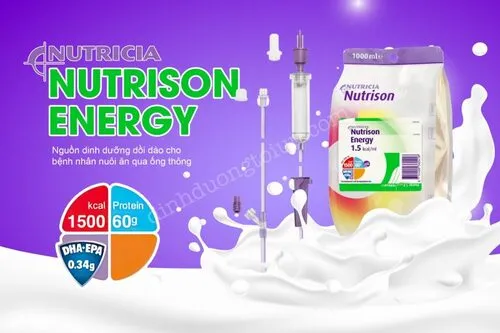 Nutrison Energy dành cho bệnh nhân nuôi ăn qua sonde dạ dày