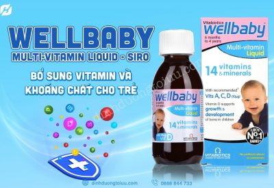 Vitamin và khoáng chất cho bé Wellbaby giá bao nhiêu?
