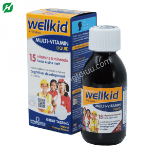 Wellkid Multi-vitamin Liquid – Siro bổ sung khoáng chất cần thiết cho trẻ