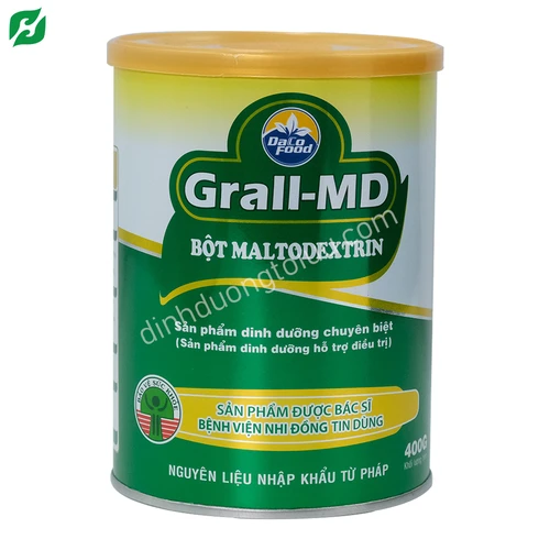 Bột MALTODEXTRIN GRALL MD – Dinh dưỡng chuyên biệt CHO TRẺ SUY DINH DƯỠNG, BỔ SUNG NĂNG LƯỢNG Ở NGƯỜI LỚN