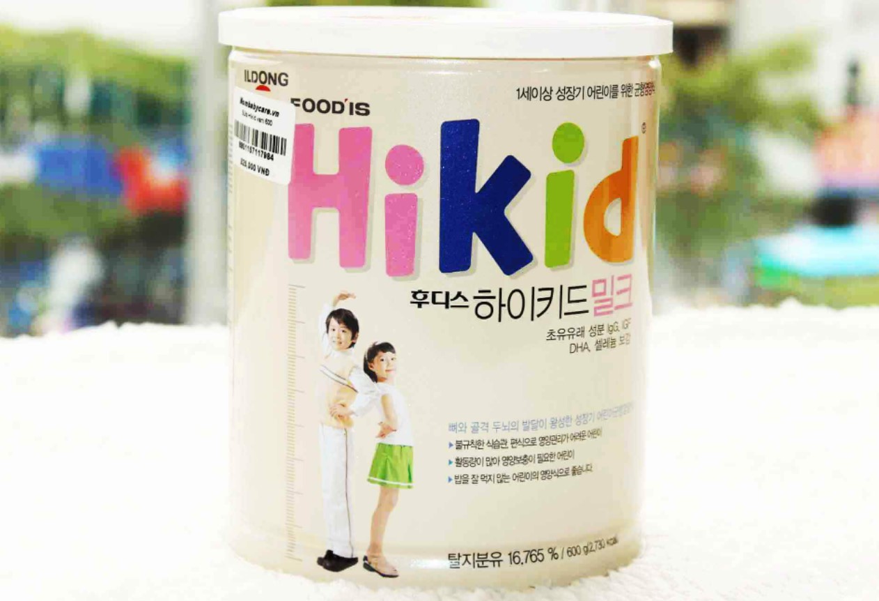 So sánh sữa Hikid và Pediasure