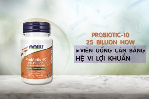 Read more about the article Viên uống cân bằng lợi khuẩn Probiotic 10 25 Billion Now giá bao nhiêu 2023?