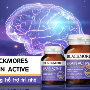 Blackmores Brain Active - Viên uống bổ máu, tăng cường trí nhớ, hỗ trợ thần kinh
