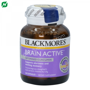 Blackmores Brain Active – Viên uống bổ não, tăng cường trí nhớ, hỗ trợ thần kinh