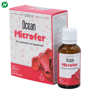 Ocean Microfer – Siro bổ sung sắt, hỗ trợ điều trị thiếu máu