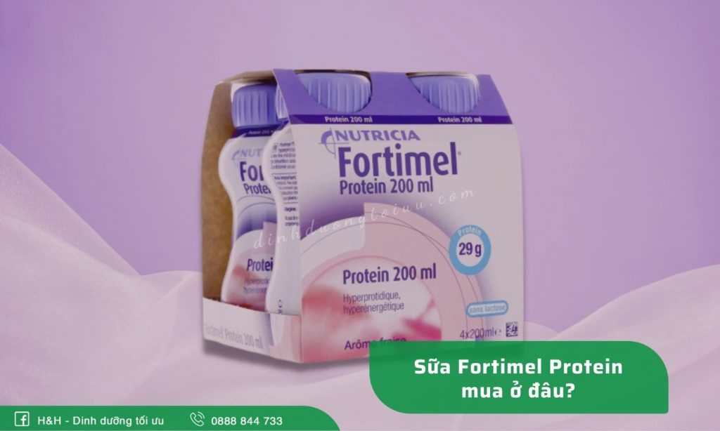 Fortimel Protein mua ở đâu