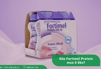 Sữa Fortimel Protein mua ở đâu và giá bao nhiêu?