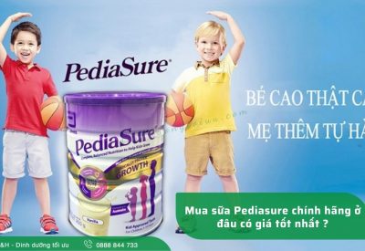 Mua sữa Pediasure chính hãng ở đâu có giá tốt nhất ?