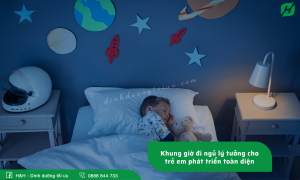 Khung giờ đi ngủ lý tưởng cho trẻ em phát triển toàn diện