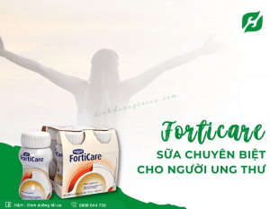 Sữa Forticare có tác dụng gì? Chuyên gia dinh dưỡng giải đáp