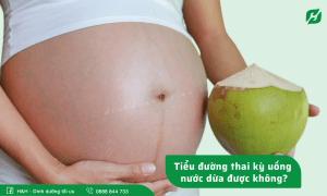 Read more about the article Mẹ bầu tiểu đường thai kỳ uống nước dừa được không?