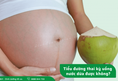 Mẹ bầu tiểu đường thai kỳ uống nước dừa được không?