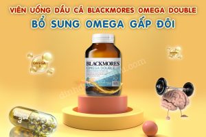Read more about the article Viên uống dầu cá Blackmores Omega Double mua ở đâu?