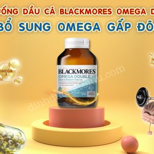 Viên uống dầu cá Blackmores Omega Double – Bổ sung Omega gấp đôi