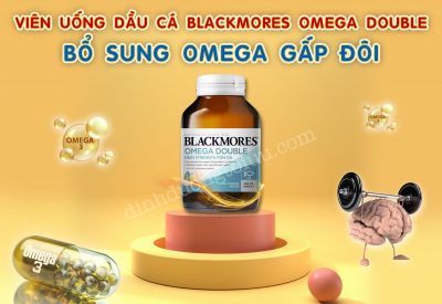 Viên uống dầu cá Blackmores Omega Double mua ở đâu?