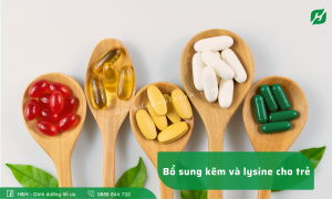 Read more about the article Bổ sung kẽm và lysine cho trẻ như thế nào?