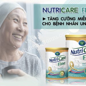 Sữa Nutricare Fine - Tăng cường miễn dịch cho bệnh nhân ung thư