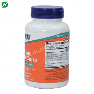 Calcium Citrate Caps – Viên uống bổ sung canxi và khoáng chất
