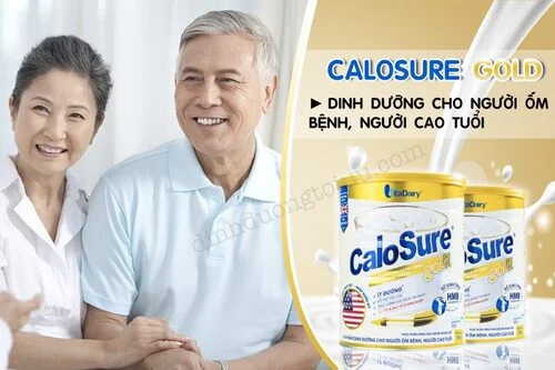 Sữa cho người cao tuổi CaloSure Gold giá bao nhiêu 2024? Giá bán sữa calosure gold tại H&H Nutrition