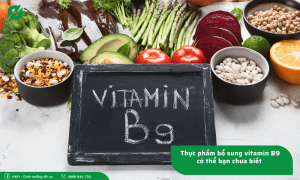 Vitamin B9 là gì? Thực phẩm bổ sung vitamin B9 có thể bạn chưa biết