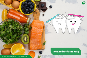 Read more about the article Thực phẩm tốt cho răng, nướu, lợi được khuyên dùng