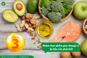 Nhóm thực phẩm bổ sung omega-3 cho bà bầu đảm bảo dinh dưỡng