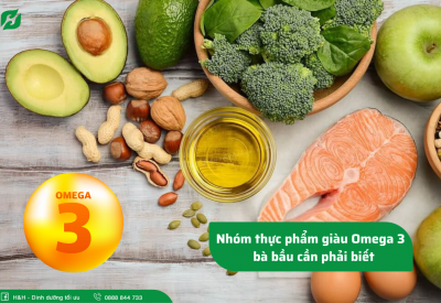 Nhóm thực phẩm bổ sung omega-3 cho bà bầu đảm bảo dinh dưỡng