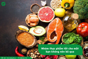 Read more about the article Nhóm thực phẩm tốt cho mắt bạn không nên bỏ qua